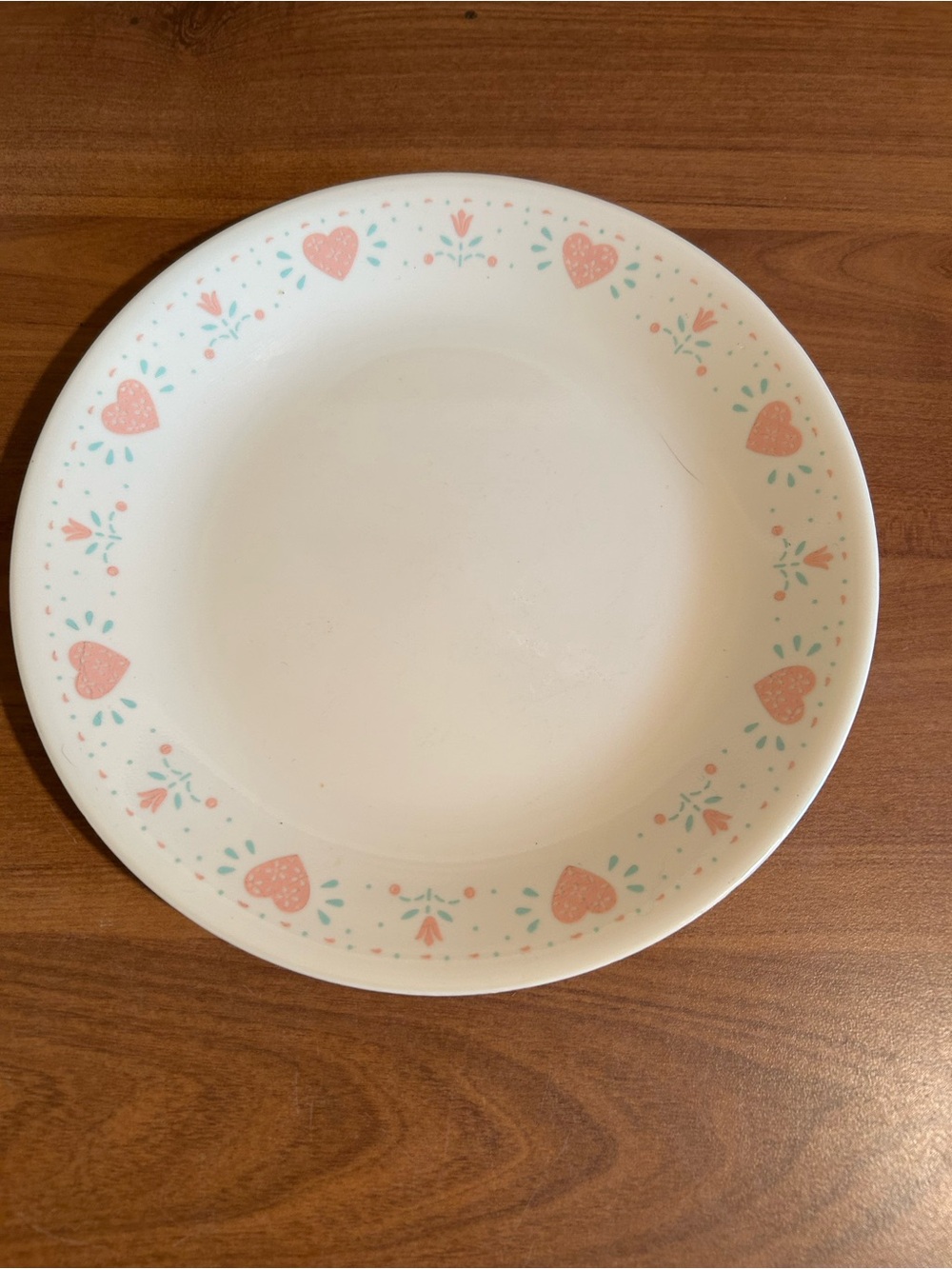 Vintage Corelle Forever Yours Luncheon Plates -Set of 2